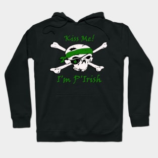 St Paddy Irish Pirate T-Shirt Hoodie